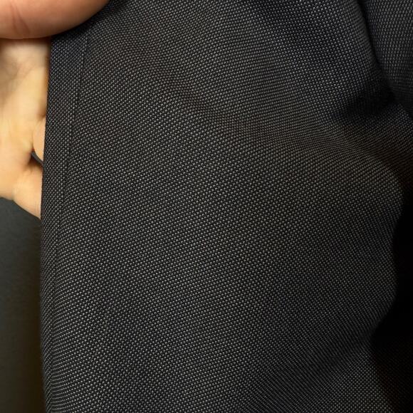 Yves Saint Lauren 48 men’s grey suit jacket 2 dots blazer Super 120’s France - Picture 12 of 14